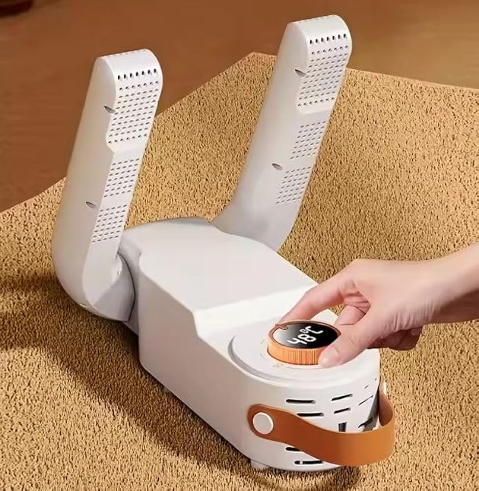Multi-Function Electric Shoe Dryer – 360° Fast Drying with Timer (120 Minutes)